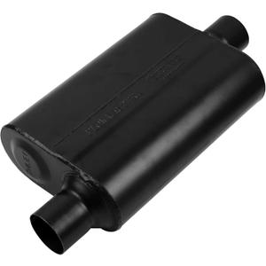 Flowmaster Super 44 Series Chambered Muffler – 2.50” - Offset In/Center Out – Aggressive Sound – 16 Gauge Aluminized Steel - For Classic & Late Muscle Cars, Street Rods, Trucks, SUVs (942546)