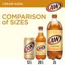 A&W Cream Soda, 12 fl oz cans, 12 pack