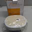 Niiyen Lunch Box 900ml 1 Layer Hot Food Lunch Containers Portable Lunchbox Stackable 304 Stainless Steel Adult Bento Lunch Box Cold Food Storage Bowl for School Office Outdoor Travel