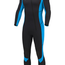 Hevto Wetsuits Men 3/2mm Neoprene Front Zip Shorty Full Wet Suit in Cold Water for Swimming Surfing Diving Keep Warm Size 6