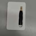 HVMLAK Bluetooth 5.3 Car Aux Adapter with Enhanced Microphone, 3.5mm Jack for Car Home Stereo, USBC Charging, Sturdy Case, 1 Piece