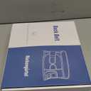 HONGJING Red Light Massage Back Brace with Heat for Lower Back Pain Relief, Cordless Back Support Massager Belt Rechargeable for Pain from Herniated Disc, Scoliosis, Sciatica (M) (Black)