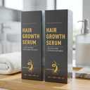 Hair Growth Spray, Hair Growth - Promotes Thicker, Fuller Hair with Natural Ingredients, Reduces Shedding, Hydrates & Adds Silky Texture - For All Hair Types(2-Pack, 100ml/Bottle)