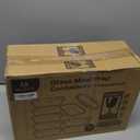 [8-Pack,30 oz]Glass Meal Prep Containers,Glass Food Storage Containers,Airtight lunch Containers with Lids, Microwave, Oven, Freezer and Dishwasher (Gray)