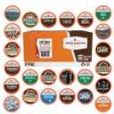 Fresh Roasted Coffee, Explorer Variety Pack, K-Cup Compatible, 96 Pods