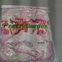 PRETTYGARDEN Women Summer Boho Maxi Dresses 2025 V Neck Puff Short Sleeve A-Line Flowy Tiered Floral Wedding Guest Dress (Pink, M)