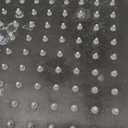 BESy 12 Inch Rain Shower Head, 12" Square Rainfall & High Pressure Stainless Steel Bath Showerhead, 1/16" Ultra Thin, Waterfall Full Body Coverage with Silicone Nozzle, Matte Black Finish