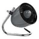Vornado Pivot Personal Air Circulator Fan, 6-inch, Quiet Portable Travel Fan, 3 Speeds, Storm Gray