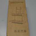 Over the Door Shower Caddy Hanging: Black Rustproof Shower Organizer over the Door - No Drilling Bathroom Rack for Inside