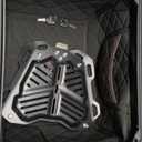 Motorcycle Top Case, 45L Universal Tail Box, Aluminum Luggage Storage Trunk