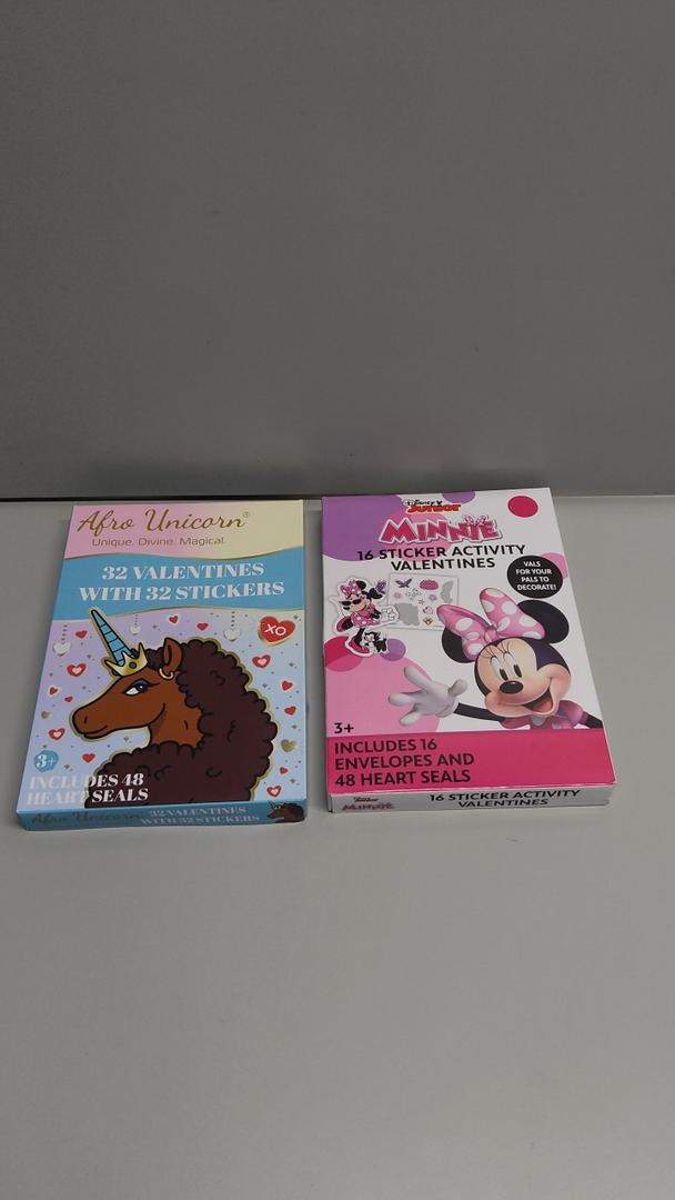 Valentine's Activity Stickers Pack of 2