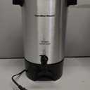 Hamilton Beach 45 Cup Coffee Urn and Hot Beverage Dispenser, Silver (EXP 01/01/26)