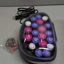 Remington Ionic Conditioning Hair Setter, 20 Velvet Hair Rollers, 6 Large (1), 10 Medium (1"), 4 Small (), Blowout Style Hair Curlers (pink)