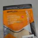 SPOTBRACE Ankle Brace Compression Sleeve(2 PACK),Breathable Ankle Support For Men Women, Foot Compression Sock for Swelling, Plantar Fasciitis, Sprain (Nude) S/M