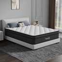 12 Inch Multilayer Hybrid Queen Mattress| Cochones Mattress| Nectar Mattress| Medium Firmness| Cool and Breathable| Individual Pocketed Springs for Motion Isolation| in a Box