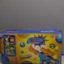 KKONES Shooting Game Toy for Boys - 2 Player Toy Foam Blaster Air Guns, 24 Foam Bullet Balls Popper & Standing Shooting Target, Birthday Gifts for Age 3 4 5 6 7 8 9 10-12 Years Old Kids, Girls