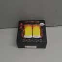 2PCS LED Flame Light, USB Rechargeable Flame Lamp with Remote & Timer, Waterproof Dimmable Flameless Candles Light for Home Party Garden Camping Halloween Christmas Decoration