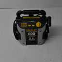 STANLEY J309 Portable Power Station Jump Starter 600 Peak Amp Battery Booster, 3.1A USB Ports, Battery Clamps