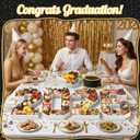 2026 Charcuterie Numbers Fillable, 13.78'' White 2026 Cardboard for Charcuterie, Number 2026 Tray for Chocolate Cookies Flowers Cupcakes Box with Graduation Cap, Class of 2026 Graduation Decorations