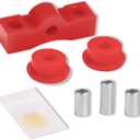 8-1602 Shifter Stabilizer Bushing Kit Compatible with Honda Civic CRX (1988-2000) Del Sol (1993-1997), bushings firm up your linkage, Supports the shifter for better handling and performance