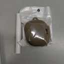 Compatible with Beats Powerbeats Fit Case Cover, Soft Silicone Shockproof Protective Skin Case for Powerbeats Fit Earbuds 2025 with Cleaner Kit & Carabiner, Top Logo Visible (Grey)