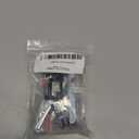 INJORA 33g Front and 33g Rear Bumper with Dual Exhaust - CNC Aluminum Bumper Set for 1/18 RC Crawler TRX4M High Trail F150 Upgrade