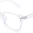 Pro Acme Non-prescription Glasses Clear Frame Glasses for Women Men (A1 | Transparent)
