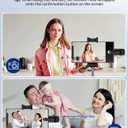 First No Text Blocking Remote Control Page Turner for Kindle Paperwhite, Clicker Page Turner with Flip Forward and Backward,Kindle Accessories for iPad/Tablets(Just Reading), Camera & Selfie Shutter (Black)