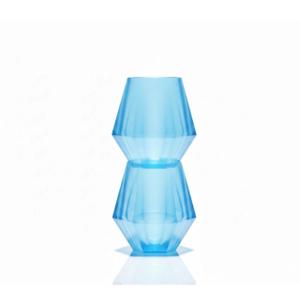 2 x Wine2Go Diamond Silicone Wine Glasses 2PK