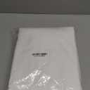 Amazon Basics 4 Piece Microfiber Lightweight Wrinkle-free Breathable Bed Sheet Set, Super Soft Easy Care, 14" Deep Pockets, Queen, Bright White, Solid