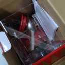 Popcorn Machine, Hot Air Popcorn Maker Kit Gift Box, Portable Home Popcorn Popper Machine, 10-Cup,Oil-Free,Retro Style,Compact and Cute