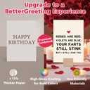 2 x Funny Valentines Day Card  Great Valentines Day Gifts for Him Boyfriend or Husband (SK-033)