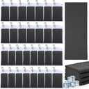 Honoson 30 Pack Cooling Towels 27"x16" Microfiber Neck Cooling Towel with Pouches, Reusable Sports Towel for Gym Running Golf Workout Outdoor Heat(Dark Grey)