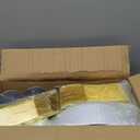 175 Pcs Black Gold Disposable Plates for 25 Guests, Disposable Plastic Plates, Dinnerware Set Include 25 Dinner Plates, 25 Salad Plates,25 Cups, 25 Paper Napkins for Party, Wedding