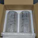 Black Pendant Lighting Modern Pendant Light Mini Crystal Chandeliers, Adjustable Pendant Light Fixture for Kitchen Island Dining Room Corridor Bedroom(Black 2-Pack)