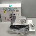 CASABREWS 3700 Essential Espresso Machine 20 Bar, Stainless Steel Cappuccino & Latte Machine with Steam Frother for Home, 43.9oz Water Tank, Coffee Gift for Women & Men, Silver