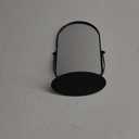 LONGSHENG - SINCE 2001 - Black Table Portable Makeup Mirror for Bedroom & Desk, 11 Inch Large Mirror for Home & Bathroom