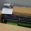 Earthwise LSW70021 21-Inch Width Leaf & Grass Push Lawn Sweeper, Black