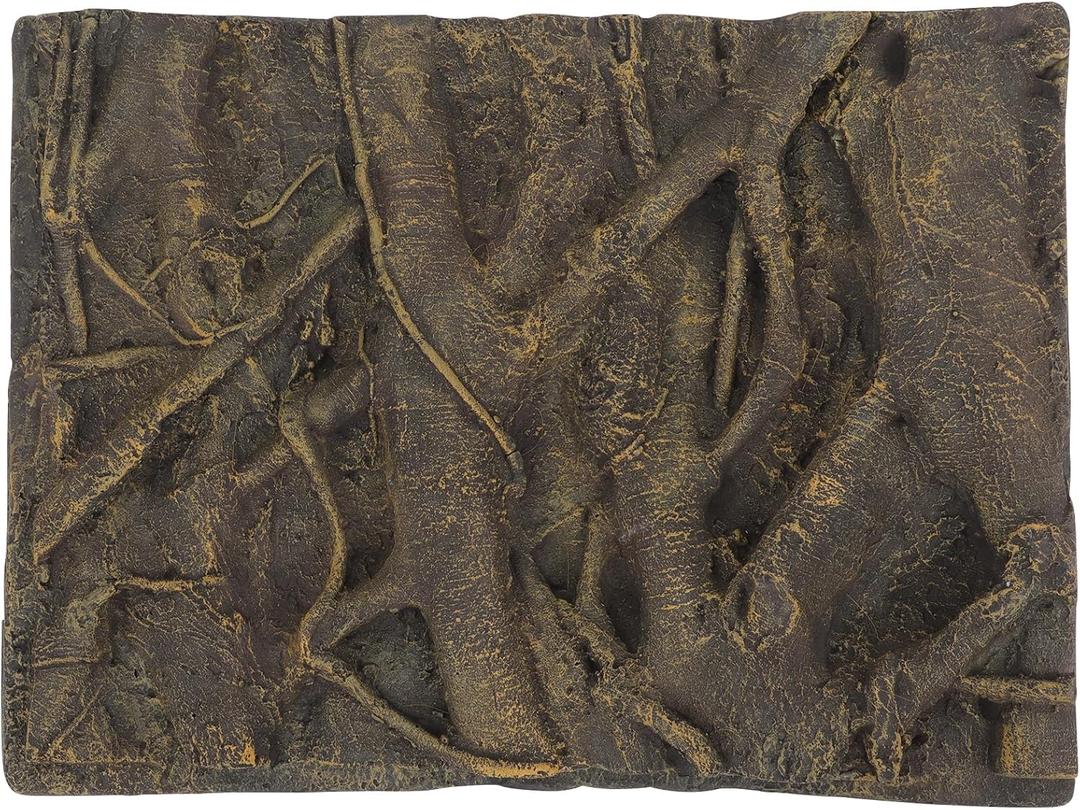 Totority Rock Background Decoration Reptile Fiberglass Rock Decoration Background, Reptile Decoration Stone Background Snake Habitat Decoration, Leopard Gecko 3D Wall Background, Aquarium Decoration