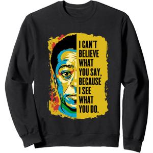 James Baldwin Graffiti Art Juneteenth Black History Month Sweatshirt