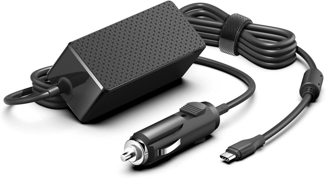 HKY Laptop Car Charger USB C PD 100W 95W 90W 65W 45W DC Adapter for Lenovo Thinkpad/Yoga/IdeaPad,Dell Latitude/XPS,LG Gram,MacBook Pro/Air,HP Spectre/Elitebook,Surface,Acer,Asus,MSI,Chromebook Charger