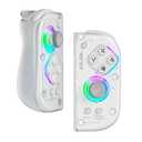 Wireless Controller for Nintend0 Switch/Lite/OLED, Replacement Wireless Switch Controllers, Wireless Gaming Controller with RGB Lighting Effects, Includes Portable Storage Case