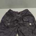 YEOREO CoreFlex Leggings with Pockets for Women Charm Scrunch Workout Leggings V Cross Waist Butt Lifting Gym Yoga Pants, Large, Black Camo 