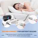 Improved Version Climate Line Air Hose Compatible with Airsense 11 and Aircurve 11 Only, Comes with Full-Length Zipper Fleece CPAP Hose Cover - IDEAR Reusable CPAP Supplies Great-Value Bundle