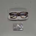 Madison Avenue Blue Light Blocking Glasses Oversized Fashion Blue Light Glasses for Women Anti Eyestrain & UV Protection Computer Eyeglasses (Grey Demi)