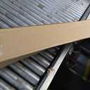 Threlaco 2 Pack 2 x 36 Inch Exterior Door Sill Threshold Extender Strip Mill Aluminum Snap Fit Building Door Threshold Suitable for Window Sill Floor Vinyl Mat Edge (Sliver)
