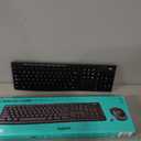 Logitech MK270 Wireless Keyboard and Mouse Combo for Windows, 2.4 GHz Wireless, Compact Mouse, 8 Multimedia and Shortcut Keys, 2-Year Battery Life, for PC, Laptop - Black