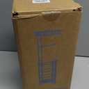 Toilet Paper Holder Stand with Shelf for Phone, Free Standing Tissue Roll Storage and Dispenser Rack for 4 Mega Rolls, Silver Gray (23.6'')