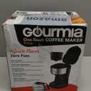 Gourmia Coffee Maker  5 Cup, One-Touch Brew, Pause & Serve, Automatic Keep Warm, Stainless Steel Accents, Black
