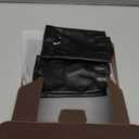 Black Fingerless Gloves PU Faux Leather Women's Driving Gloves Outdoor Sports Goth Cosplay Halloween Costume